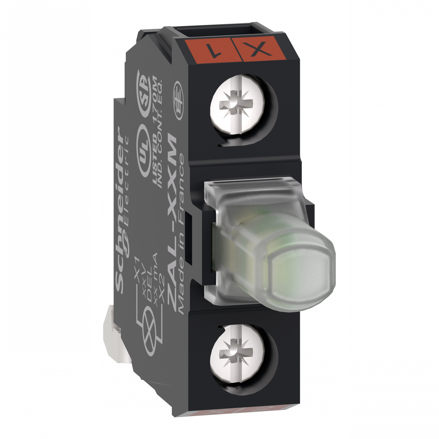 Harmony - bloc lumineux boîte à boutons - rouge - LED - 24V - Maintenance