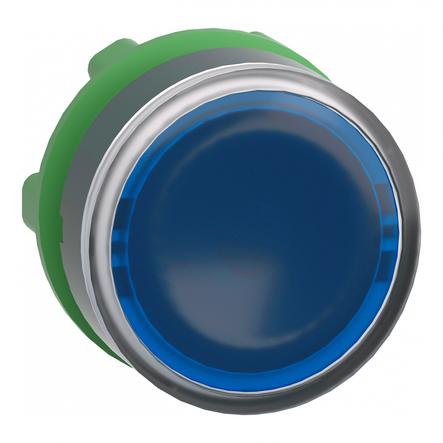 Harmony XB5 - tête bouton poussoir lumineux DEL - Ø22 - bleu