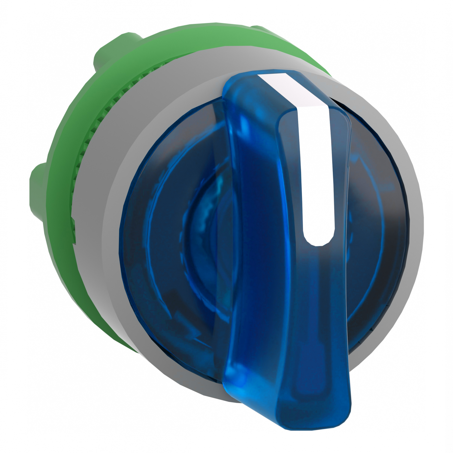 Harmony - Bouton -tournant - lumineux - 22mm - standard - rond - 2posi +/ -45°