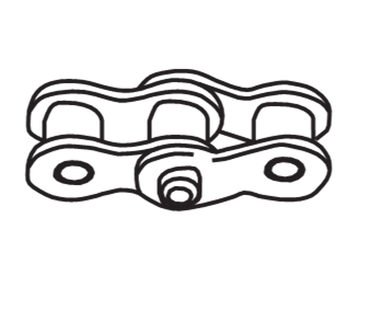 MAILLON COUDE DOUBLE RENOLD BLUE 25,4T 16B-3 BS N°30