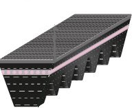 COURROIE TRAP. GTX EPDM  XPB 2120 / 5VX 840