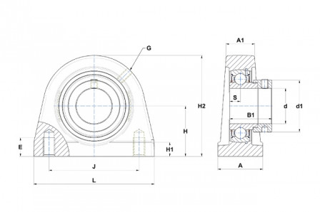 Palier auto aligneur 