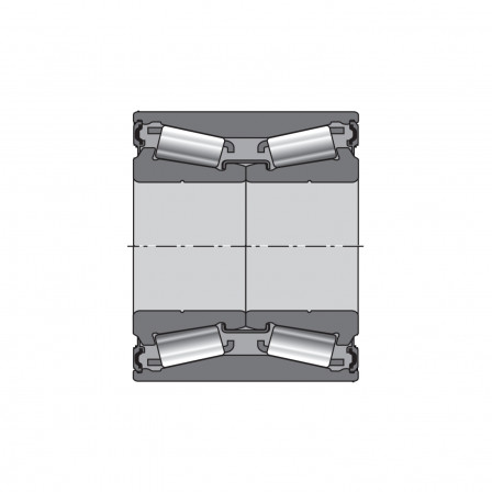 Roulements à rouleaux coniques, à 2 rangées