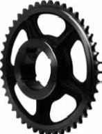 Roue fonte 57 dents 38,10 simple 3535