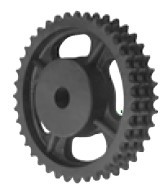 Roue fonte 45 dents pas 9,525 double